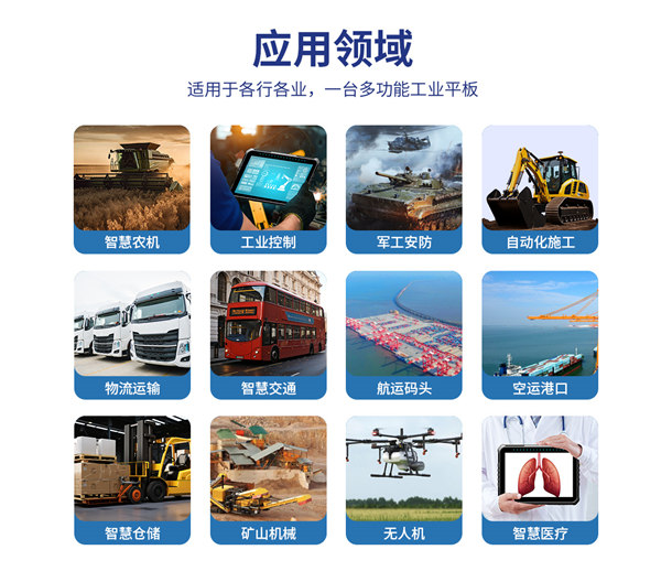 海飛智顯10寸車(chē)載工業(yè)平板的行業(yè)應(yīng)用